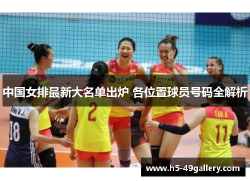 中国女排最新大名单出炉 各位置球员号码全解析